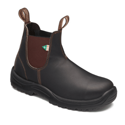 BLUNDSTONE B162 6″ SAFETY BOOTS GORE ELASTIC BROWN – B162 | BL0206160
