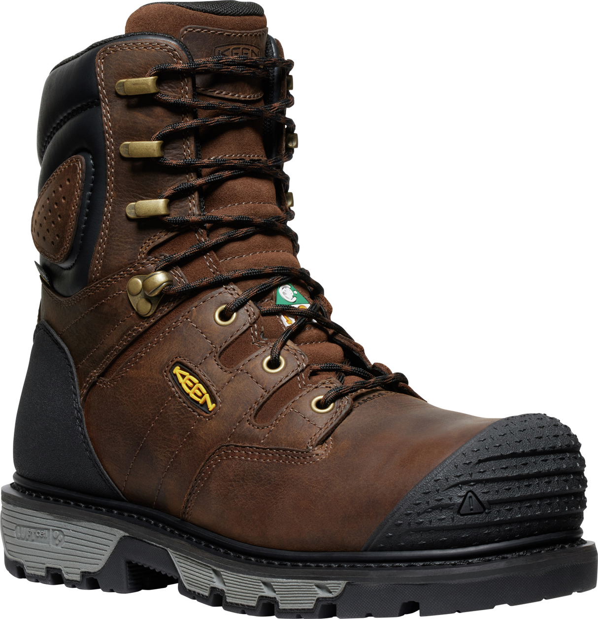 KEEN BOTTES IMPERMÉABLES CAMDEN 8″ CERTIFIÉES CSA – MARRON FONCÉ – 1027678D | KN02091678