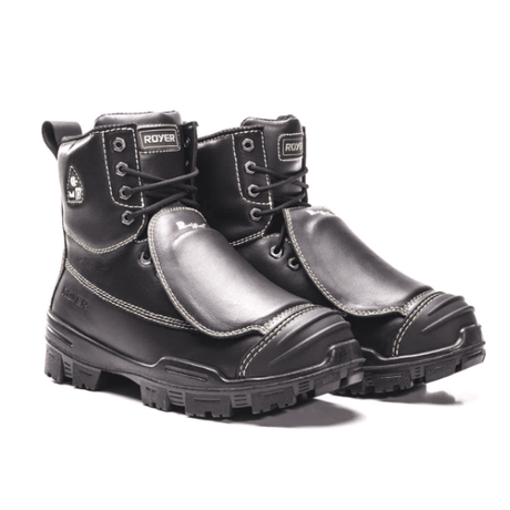 ROYER VENTURA REALFLEX™ 8″ WORK BOOTS WITH METATARSALE GUARD BLACK- CSA APPROVED – 5301VT | RY0212302