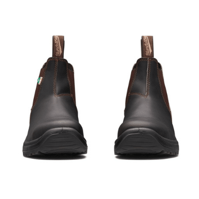 BLUNDSTONE B162 6″ SAFETY BOOTS GORE ELASTIC BROWN – B162 | BL0206160