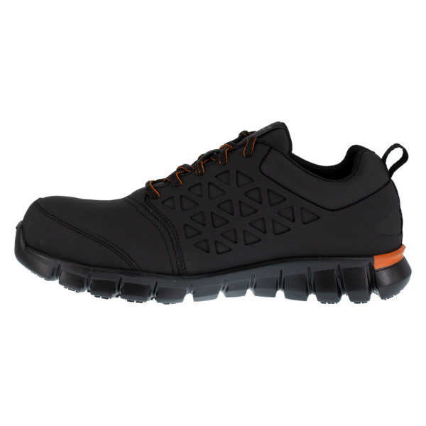 CHAUSSURES DE TRAVAIL ATHLÉTIQUES REEBOK SUBLITE CUSHION NOIR/ORANGE  – RB4050 | RR0202050