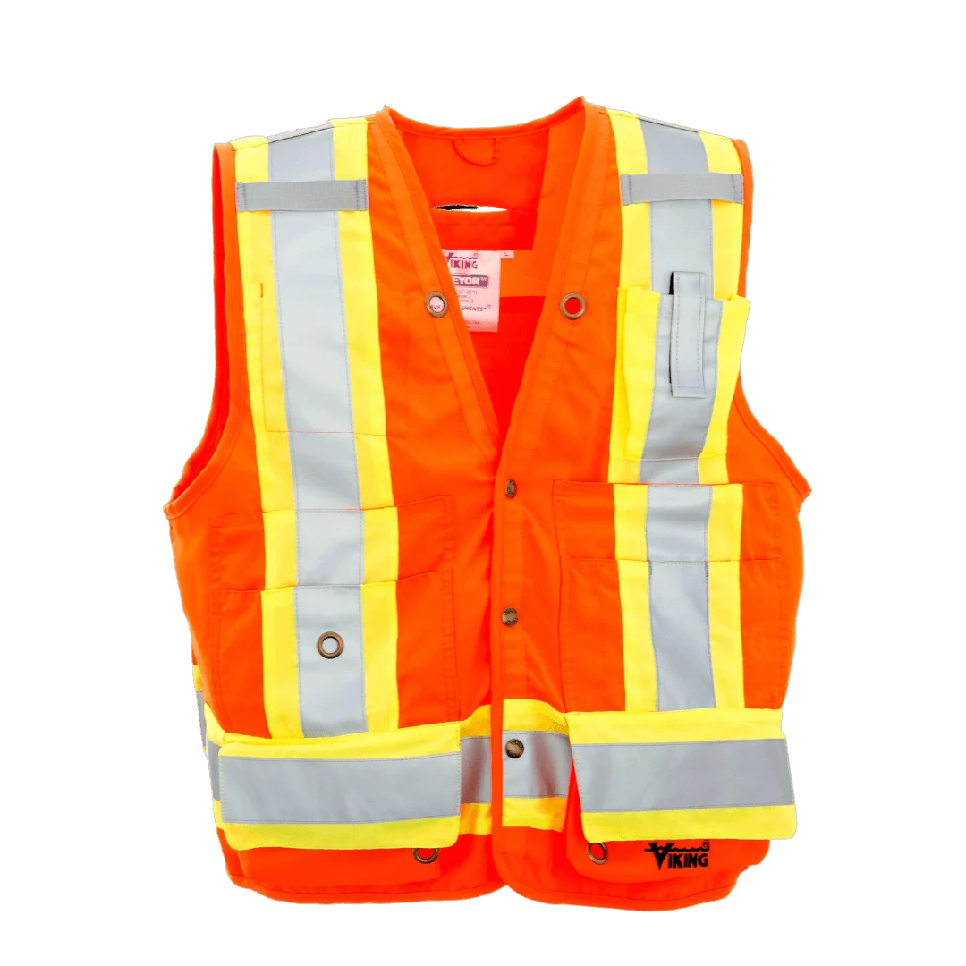 GILET DE SÉCURITÉ HAUTE VISIBILITÉ VIKING® SURVEYOR | 6195O - AM0843195O