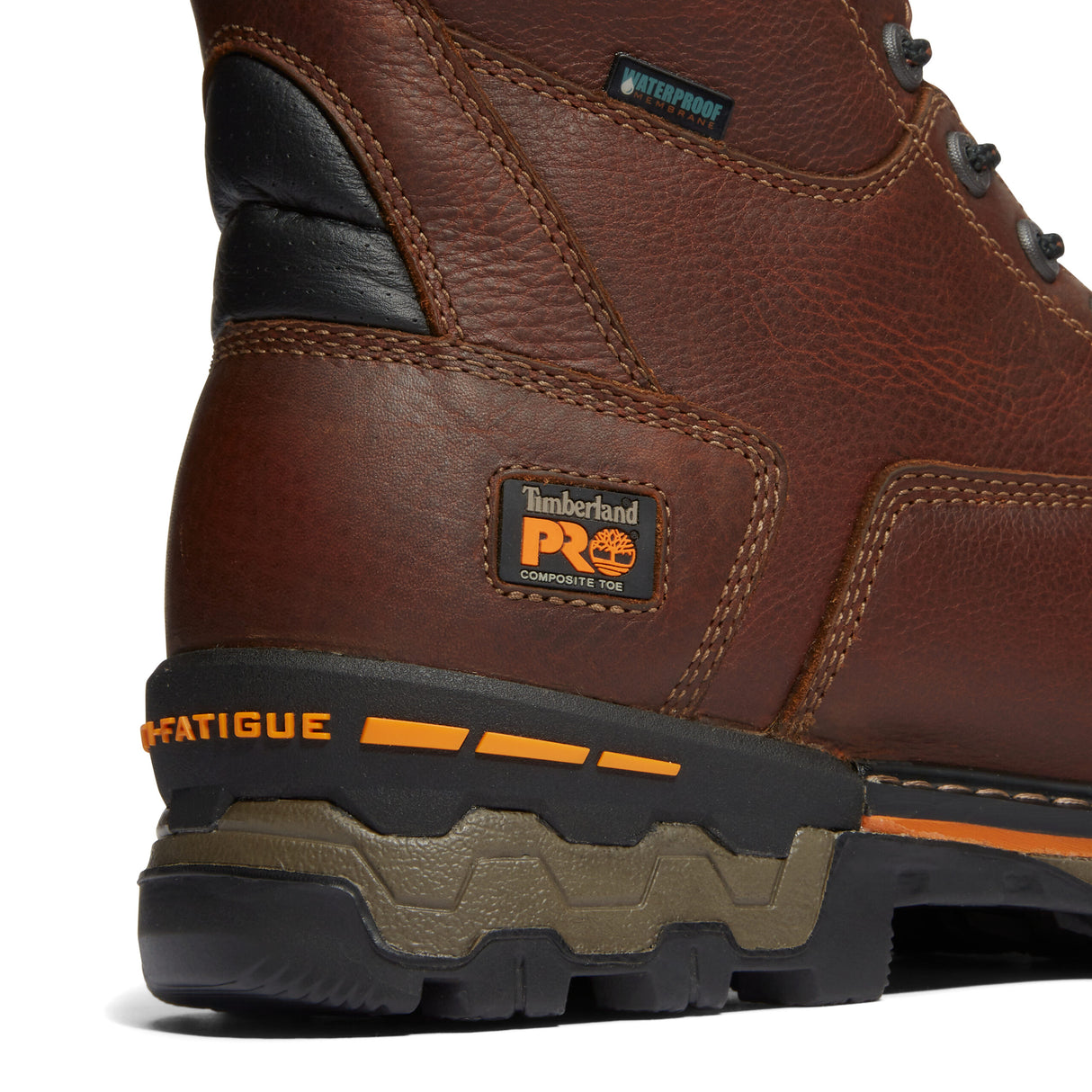 TIMBERLAND PRO® BOONDOCK 8″ WATERPROOF NON-METALLIC WORK BOOTS BROWN – TB089646214 | TI0209646