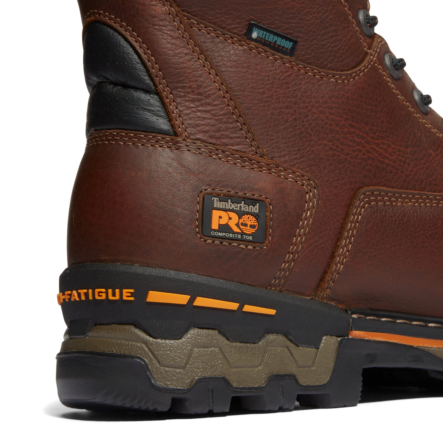 TIMBERLAND PRO® BOONDOCK 8″ WATERPROOF NON-METALLIC WORK BOOTS BROWN – TB089646214 | TI0209646