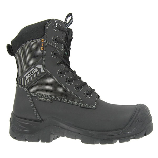 ACTON G2O 8″ MEN’S WORK BOOTS METAL-FREE BLACK – A9067B | AC0209058