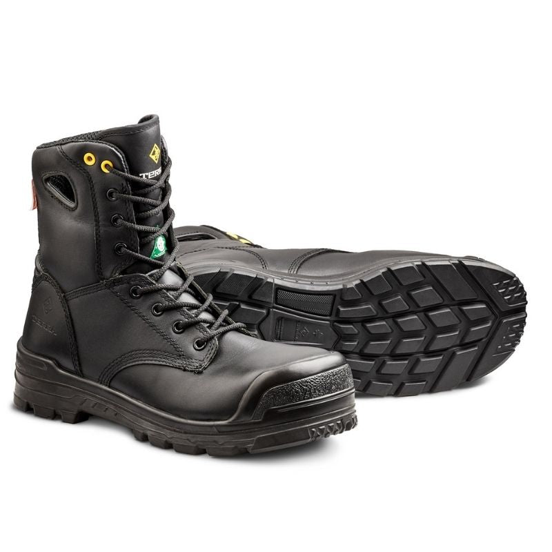 BOTTES DE TRAVAIL HOMME TERRA ARGO 8″ NOIRES SANS MÉTAL – APPROUVÉES CSA – 2975B | TR0209975