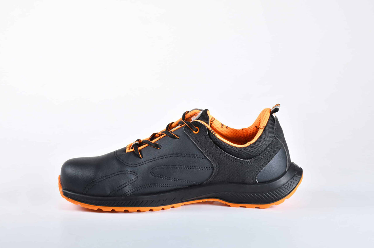 COFRA FIREFAN ATHLETIC WORK SHOES BLACK MICROTECH – S1 P SRC | CF0202788