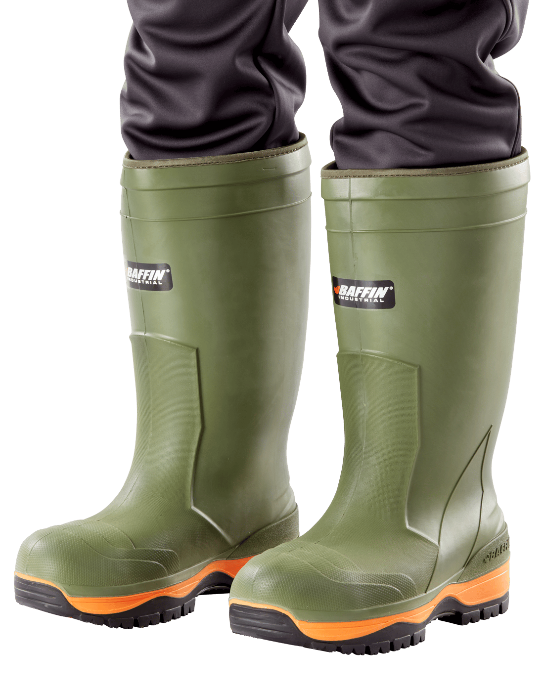 BAFFIN ICEBAR MEN’S WINTER BOOTS 15.50'' NO METAL PU - 50 °C GREEN – 5157-0000-672 | BF0213515