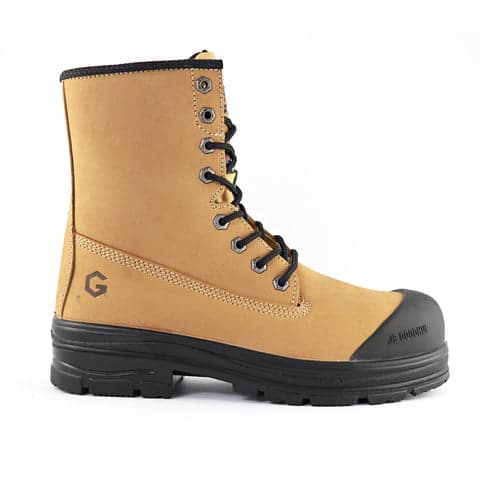 JB Goodhue Nitro 2 8″ Work Boots with Bump Toe Taupe 14009 | Collins Safety