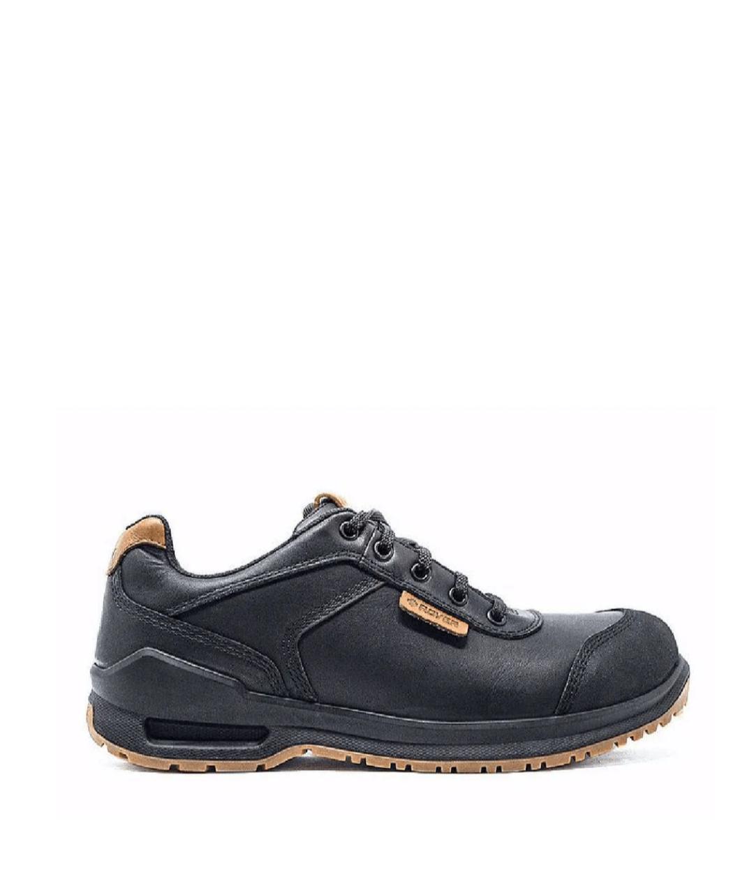 CHAUSSURES DE TRAVAIL UNISEXES ROYER 6″ – NOIR/BRUN SANS MÉTAL – 601SP2 | RY0201601