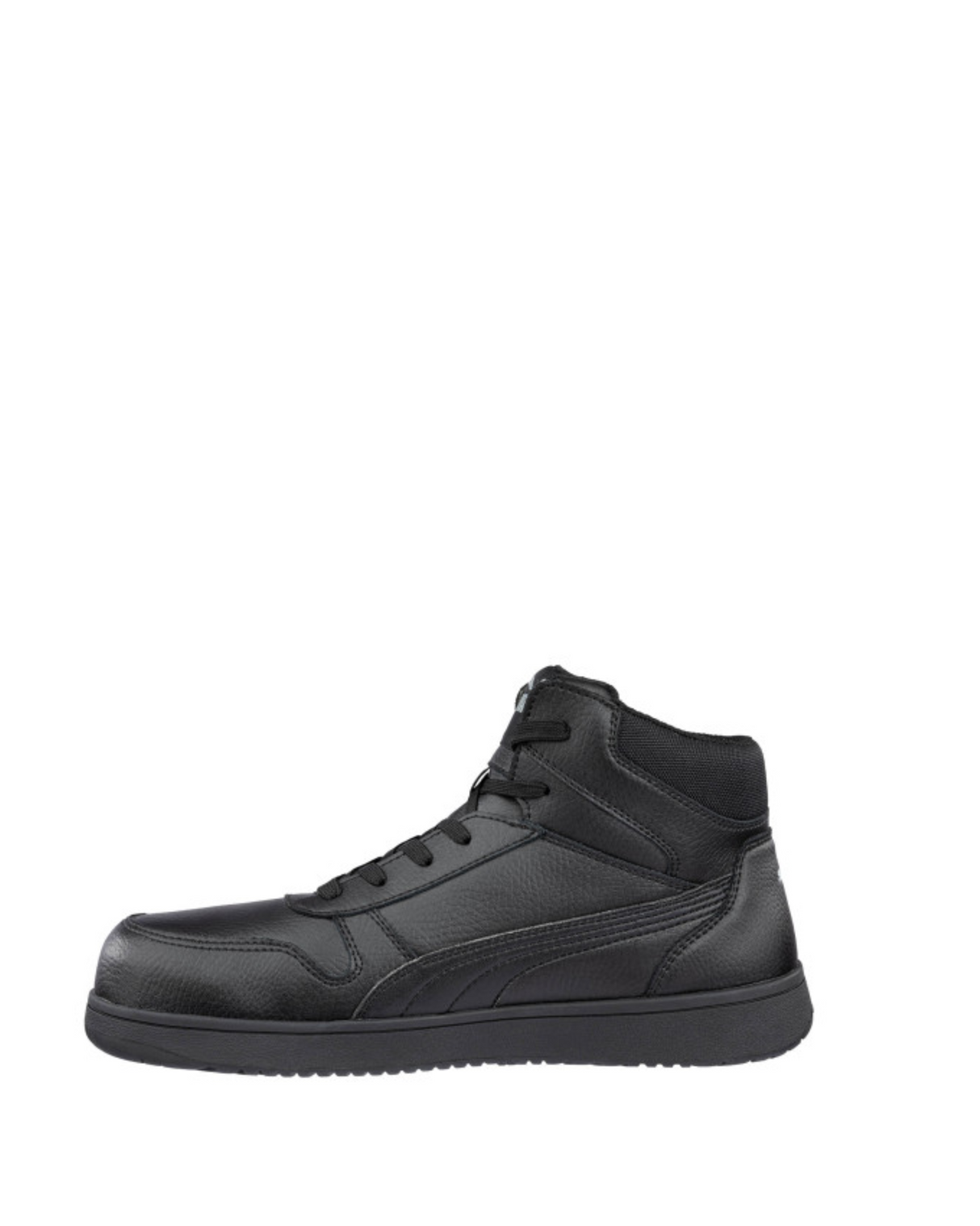 Puma Frontcourt BLK Mid Safety Work Shoes ASTM EH SR 630065 | Collins Safety