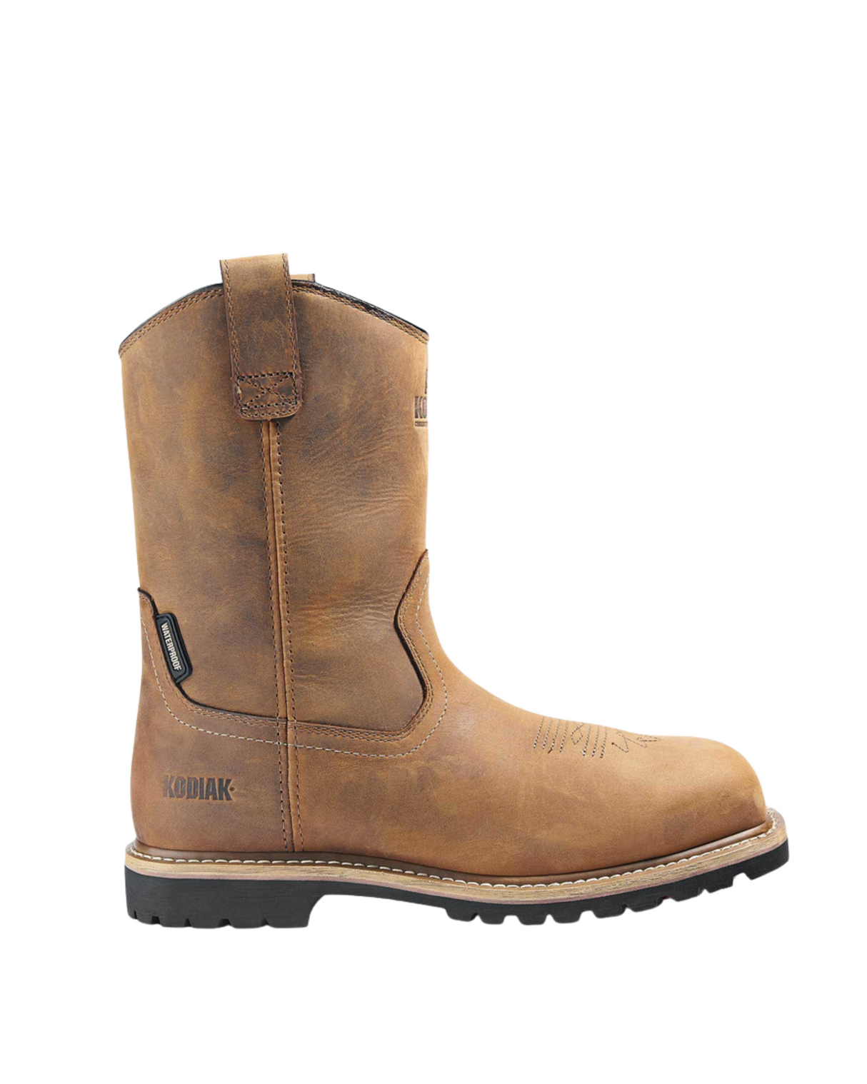 KODIAK MEN'S LUNDBRECK WATERPROOF SQUARE-COMPOSITE TOE WELLINGTON WORK BOOT | 837CBN - KD0209837