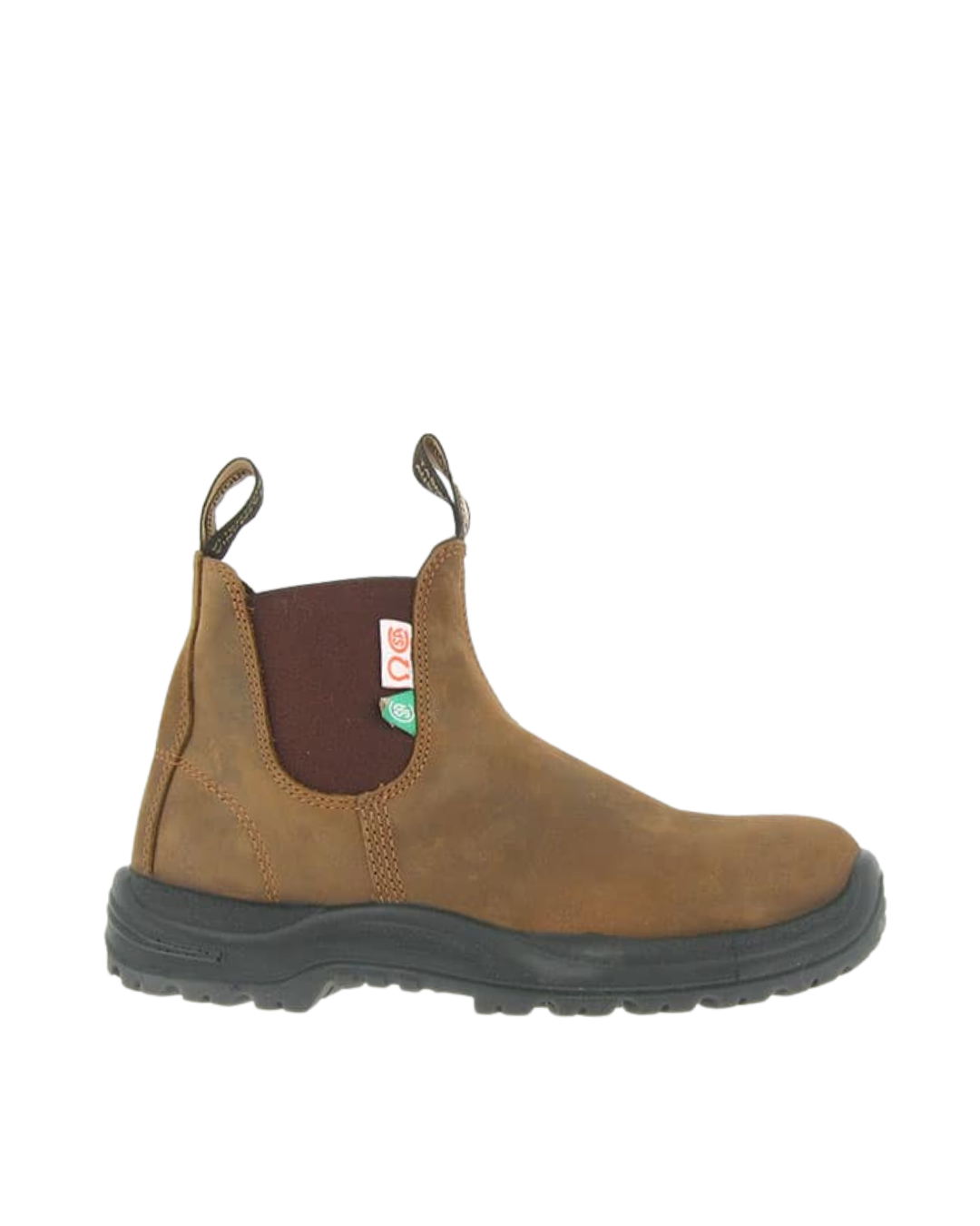 Blundstone Crazy Horse Safety Boots Brown - BL0206164