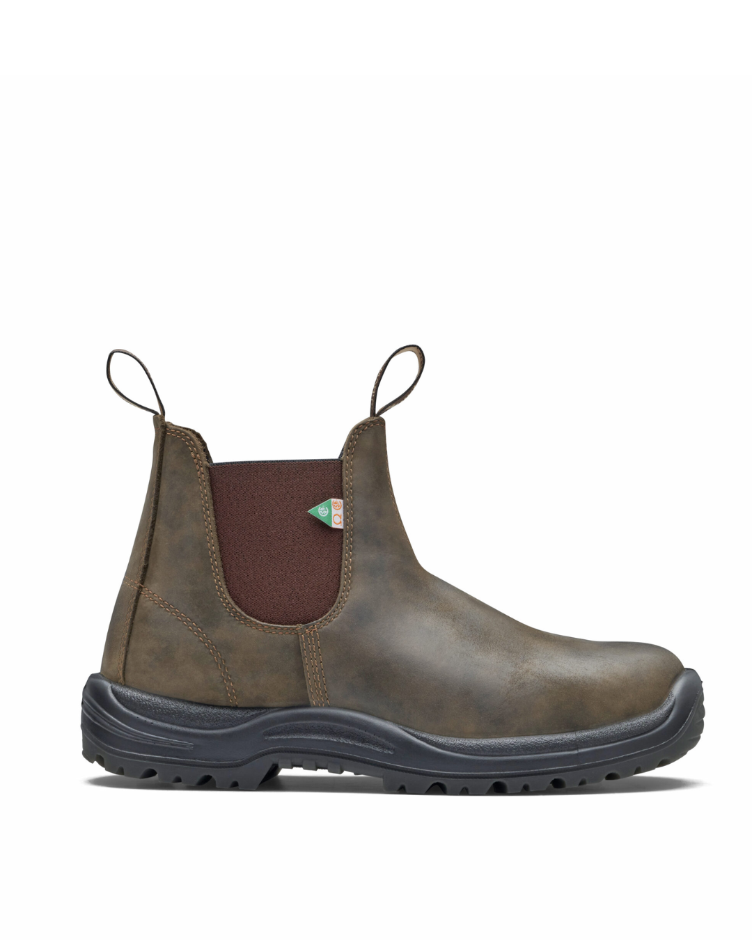 Bottes de sécurité Blundstone Work &amp; Safety XFR, marron rustique 180 - BL0206180