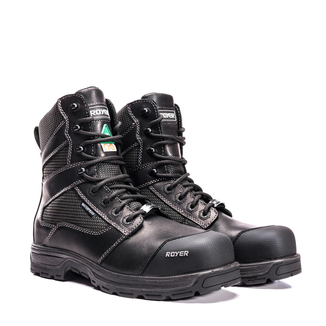 BOTTES DE TRAVAIL ROYER AGILITY™ AIRFLOW™ 8″ IMPERMÉABLES SANS MÉTAL AVEC EMBOUT PARESHOK™ CSA – 5705GT | RY0209570