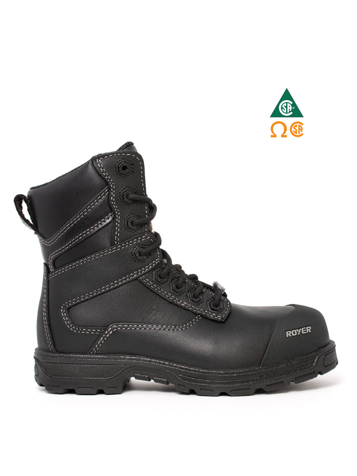 ROYER AGILITY™ 8″ WORK BOOTS WITH PARESHOK™ & R-LITE™ COMPOSITE TOE – 5701GT | RY0209270 Collin's Safety