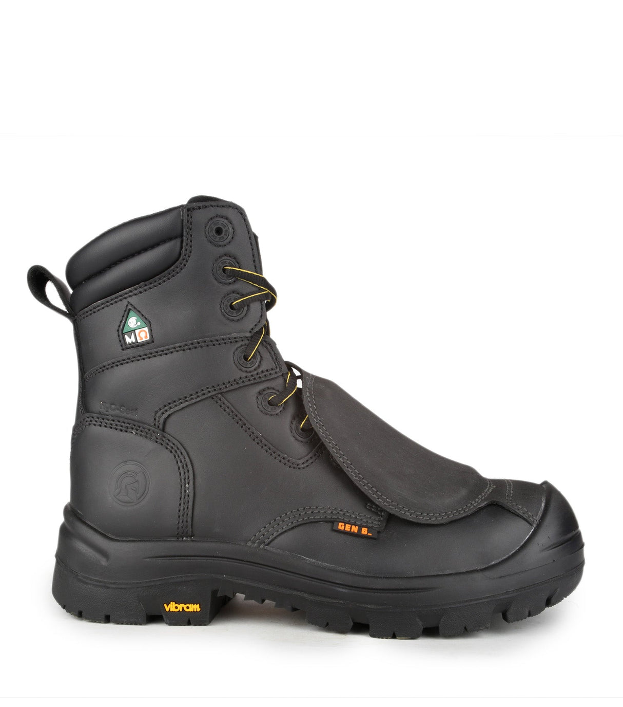 STC ALLOY 8″ WORK BOOTS WITH EXTERNAL METGUARD BLACK – VIBRAM® TC4+ – CSA APPROVED – S22007-11 | PD0212147