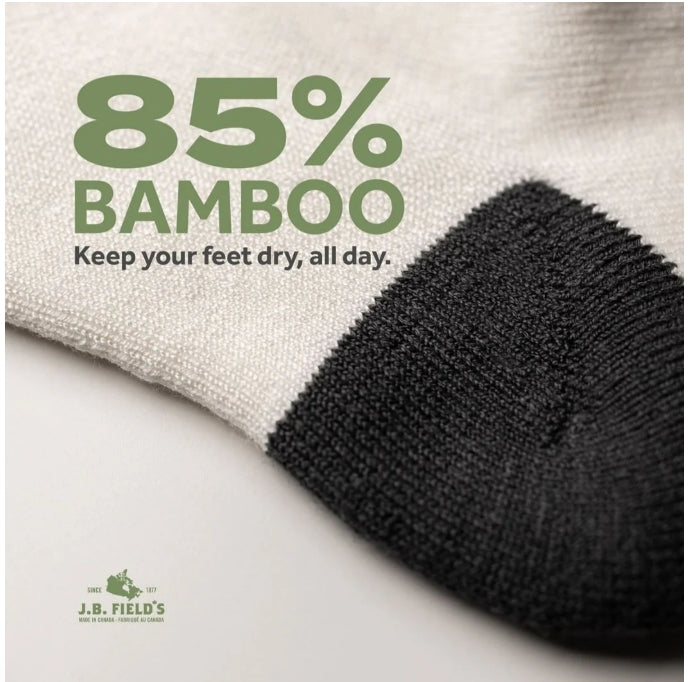 CHAUSSETTES ATHLETIC « BAMBOO SPORT CREW » DE JB FIELD'S - GC0781L02