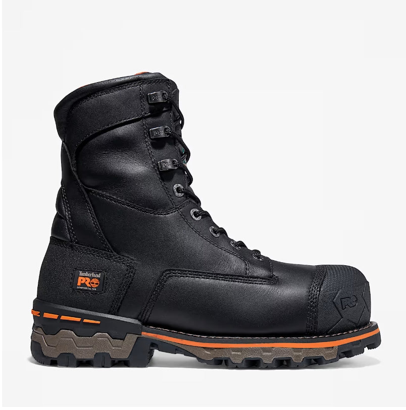BOTTE DE SÉCURITÉ TIMBERLAND PRO® BOONDOCK 8'' NOIRE AVEC EMBOUT COMPOSITE – TB0A131D001 | TI0209642
