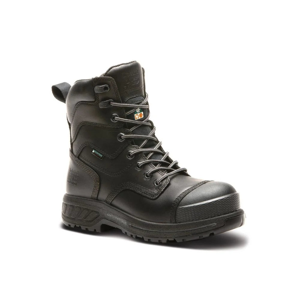 Bottes de travail Timberland PRO® Endurance HD CSA 8 po pour femme, imperméables et isolées, avec embout composite, TI0509301