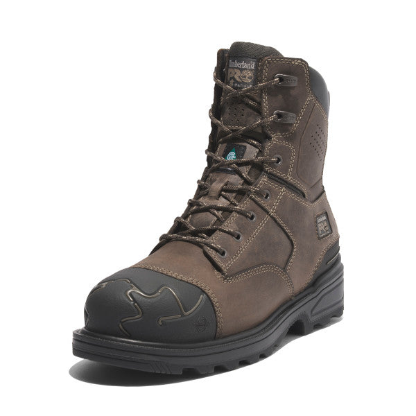 BOTTES DE TRAVAIL TIMBERLAND PRO® MAGNITUDE À EMBOUT COMPOSITE 8″ BRUN – TB0A5X2U214 | TI0209X02