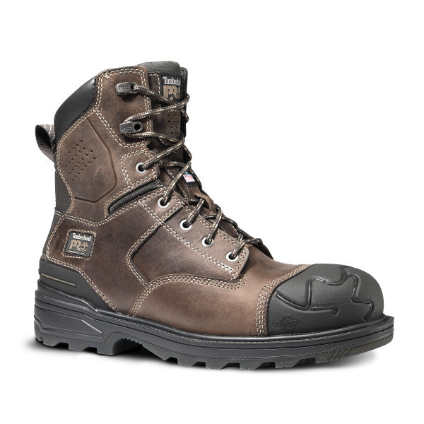 BOTTES DE TRAVAIL TIMBERLAND PRO® MAGNITUDE À EMBOUT COMPOSITE 8″ BRUN – TB0A5X2U214 | TI0209X02