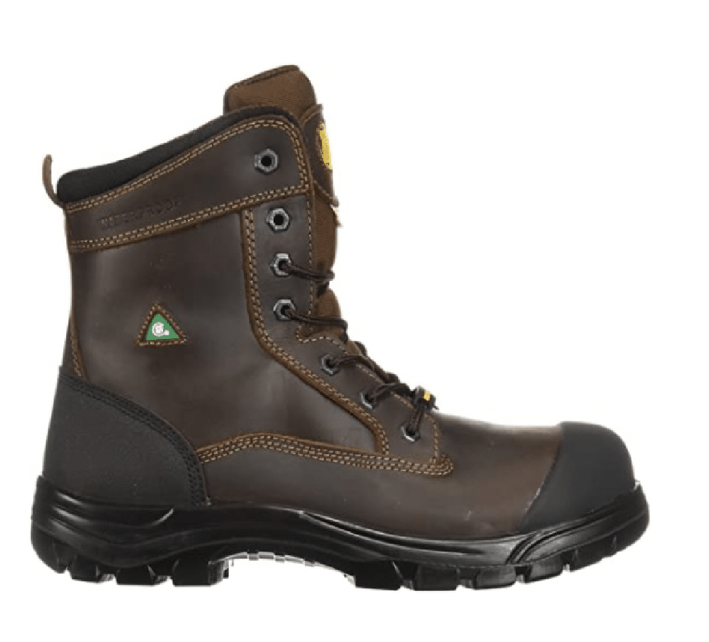 8" waterproof leather safety boots for men Tiger - TG0209888