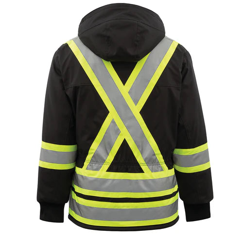 MANTEAU DOUBLÉ IMPERMÉABLE HAUTE VISIBILITÉ NAT’S WK700 | NT094B700