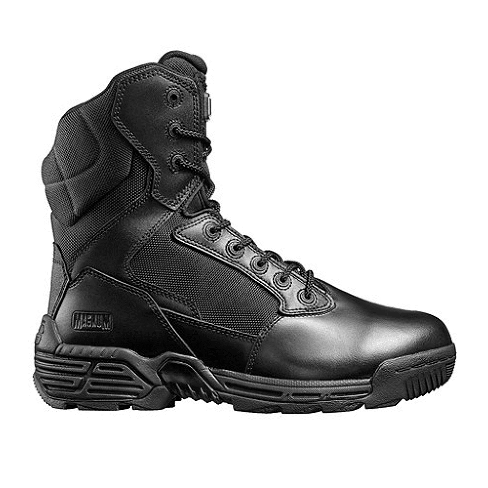 MAGNUM STEALTH FORCE 8″ ZIPPER WORK BOOTS BLACK – 310090 | HT0209531