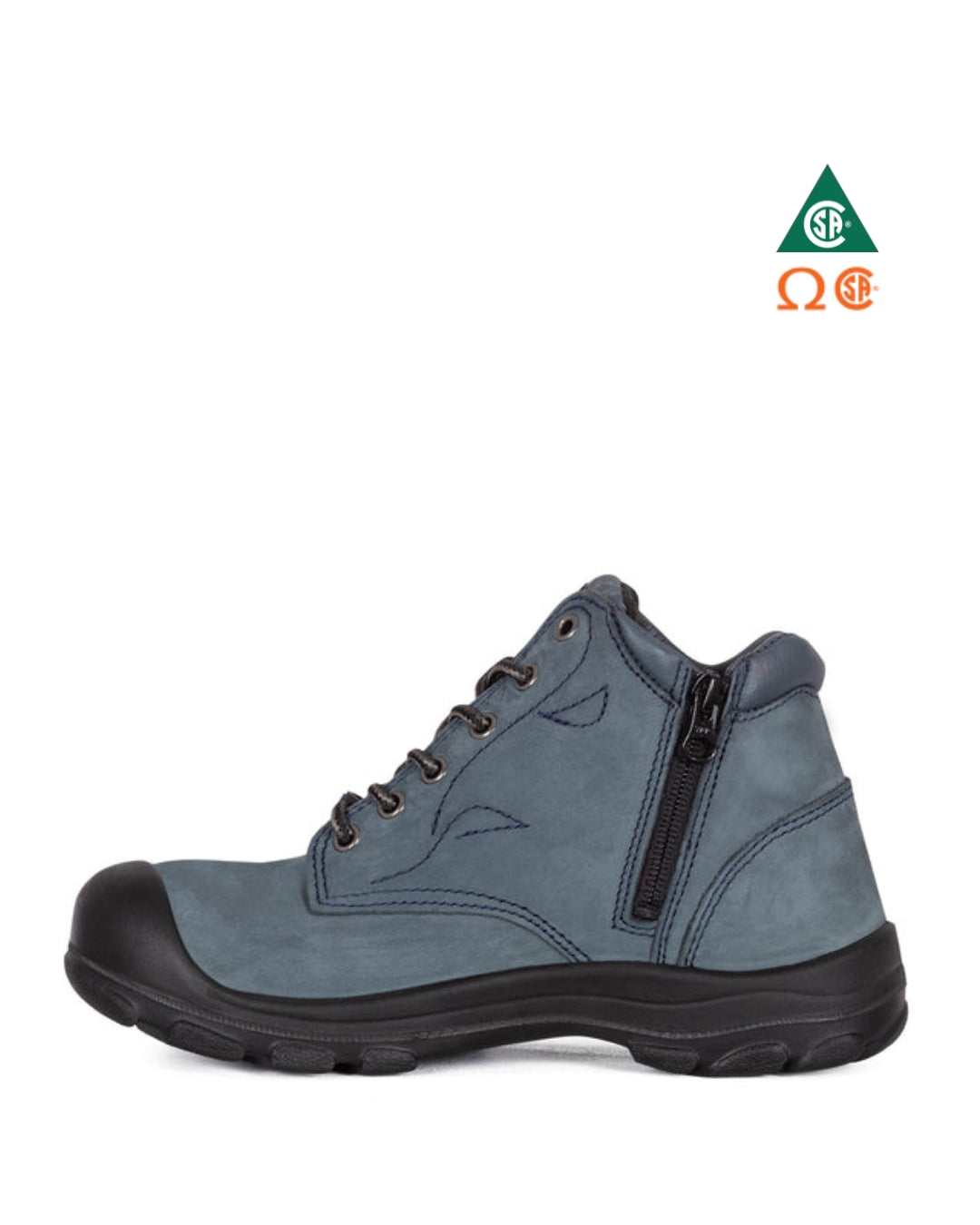 Pilote & Filles Women's 6″ Nubuck Leather Steel Toe Boots S556