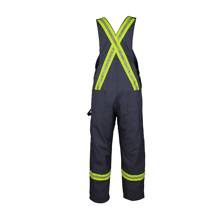 BIG BILL UNLINED INDUSTRIAL BIB OVERALL WITH REFLECTIVE MATERIAL 178BF | BB097N178BF