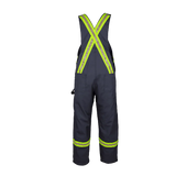 BIG BILL UNLINED INDUSTRIAL BIB OVERALL WITH REFLECTIVE MATERIAL 178BF | BB097N178BF