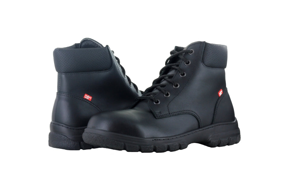 MELLOW WALK MADDY 6″ WORK BOOTS ESR BLACK – 425049 | MW0507425