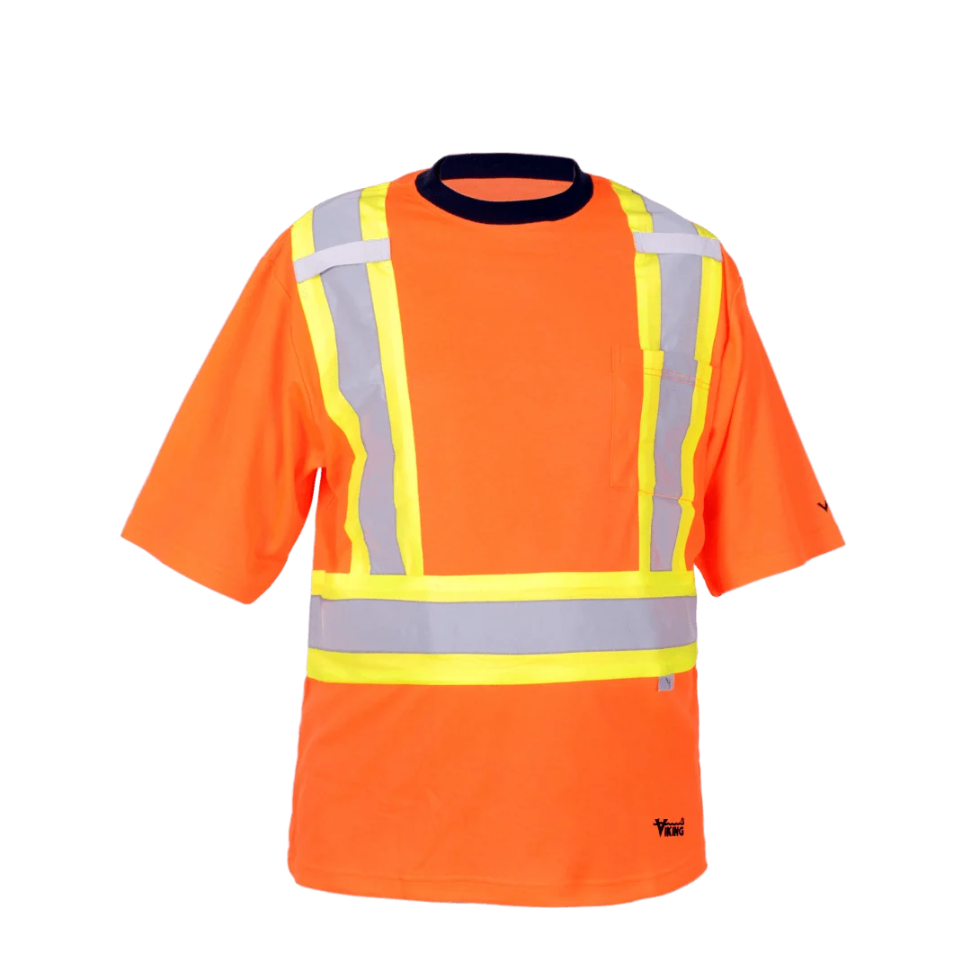 VIKING® SAFETY COTTON-LINED HIGH-VISIBILITY T-SHIRT | 6000O - AM0843O006