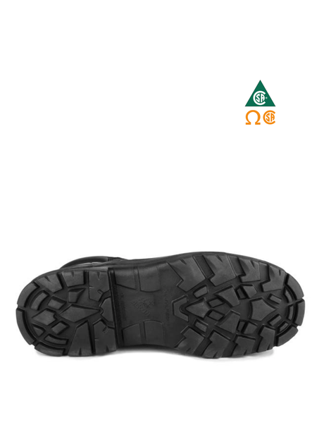 ACTON G2O 8″ MEN’S WORK BOOTS METAL-FREE BLACK – A9067B | AC0209058