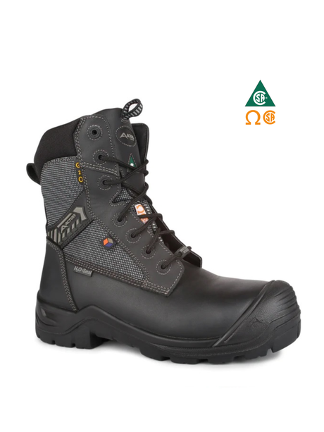 ACTON G2O 8″ MEN’S WORK BOOTS METAL-FREE BLACK – A9067B | AC0209058