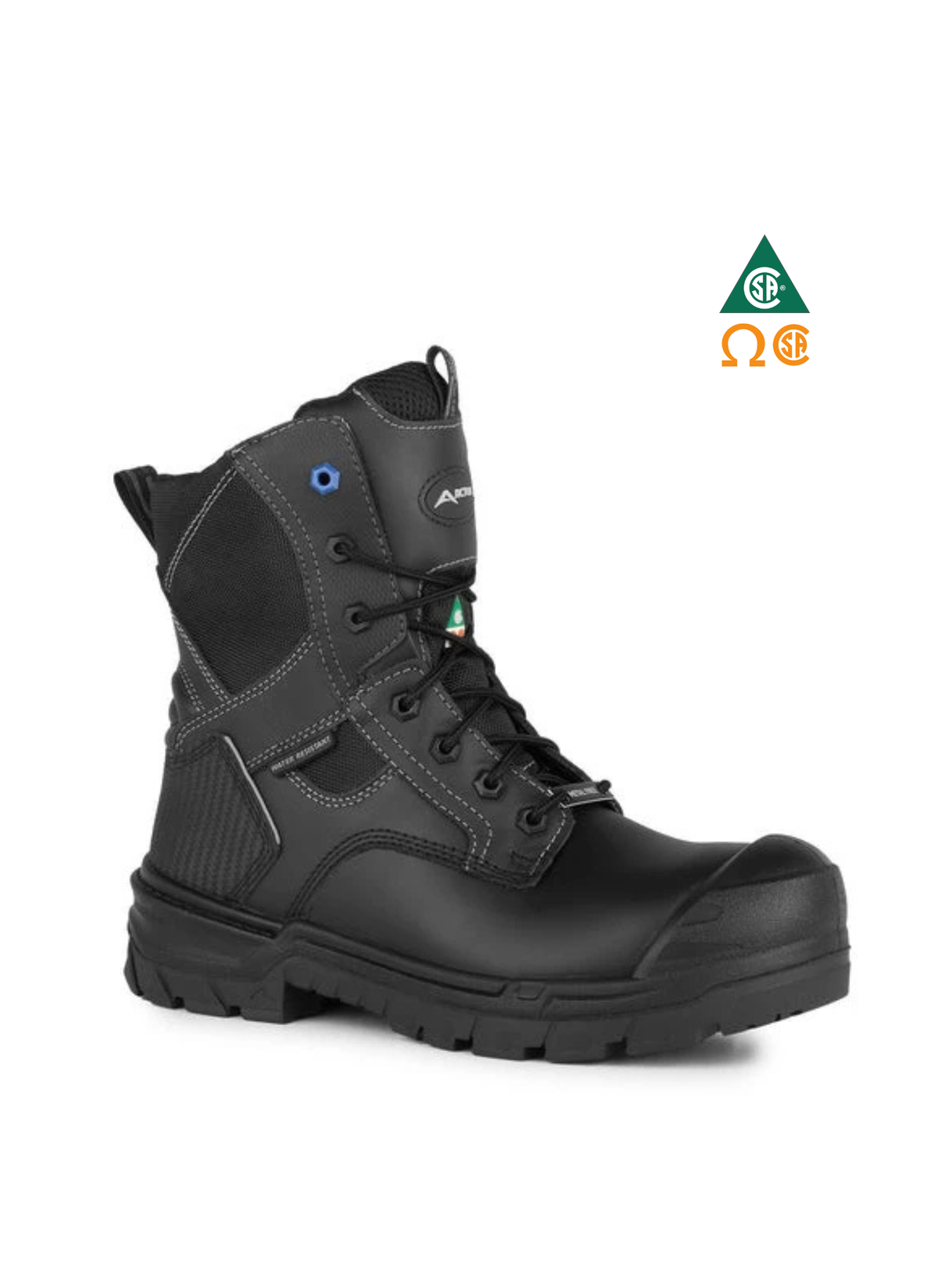ACTON G3O 8″ MEN’S WORK BOOTS METAL-FREE BLACK – A9067B | AC0209058 Collins Safety