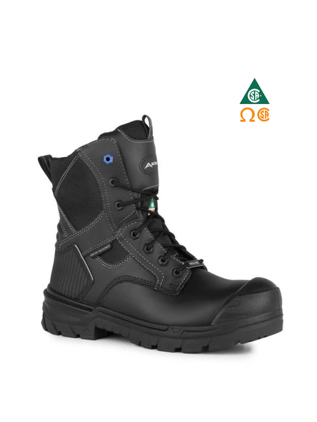 ACTON G3O 8″ MEN’S WORK BOOTS METAL-FREE BLACK – A9067B | AC0209058 Collins Safety