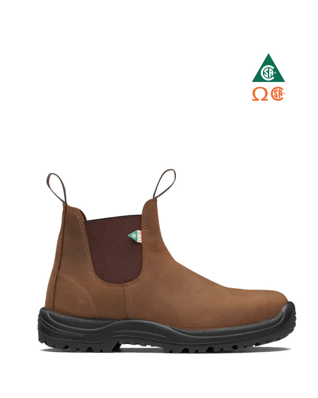 BLUNDSTONE 164 BOTTES DE TRAVAIL DE SÉCURITÉ 6″ SADDLE BROWN– BL0206164
