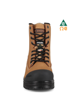 JB GOODHUE NITRO2 8″ WORK BOOTS WITH BUMP TOE TAUPE - 14009 | JB0209146 Collins Safety