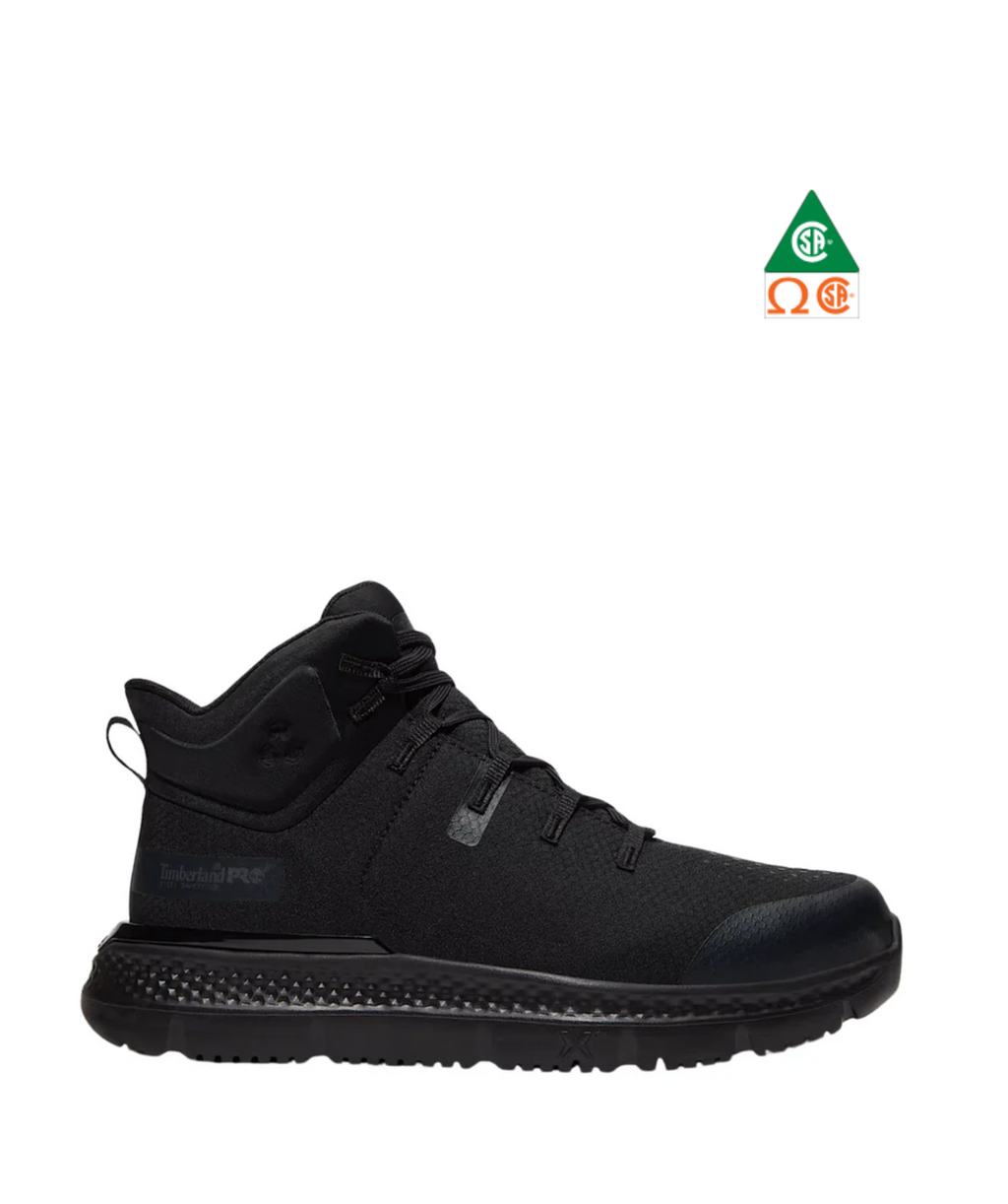TIMBERLAND MEN'S INTERCEPT MID CSA STEEL TOE WORK SNEAKER | TB0A67SFEL