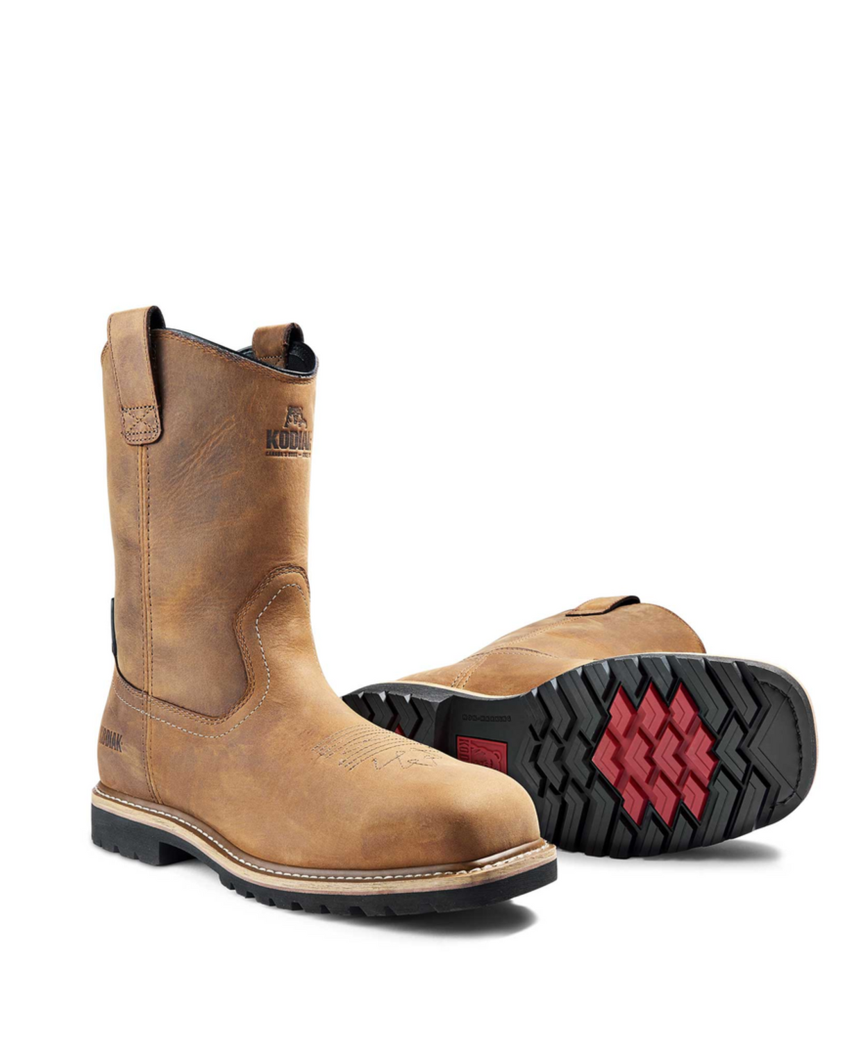 KODIAK MEN'S LUNDBRECK WATERPROOF SQUARE-COMPOSITE TOE WELLINGTON WORK BOOT | 837CBN - KD0209837