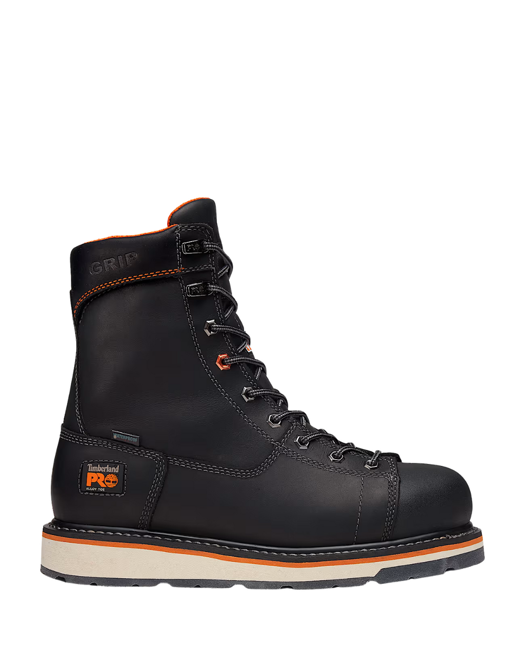 TIMBERLAND PRO® GRIDWORKS 8″ WORK BOOTS IRONWORKER BLACK – TB0A12EO214