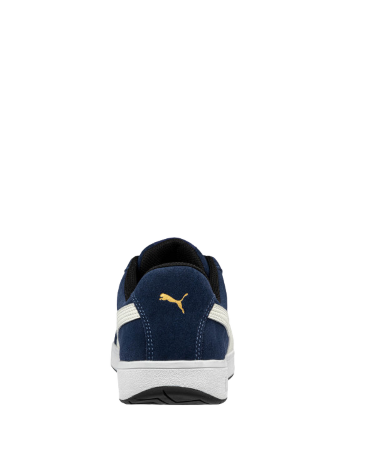 PUMA SAFETY ICONIC SUEDE NAVY LOW SAFETY WORK SHOES, ASTM EH SR | 640023 - PM0202273