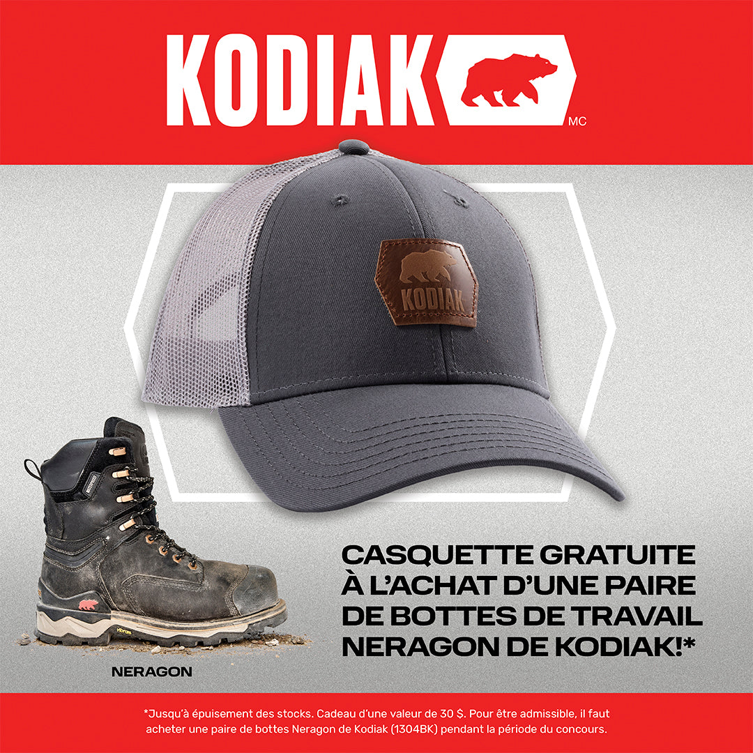 Buy 1 Pair of Kodiak Nerragon 8″ Boots, Get a Free Kodiak Cap