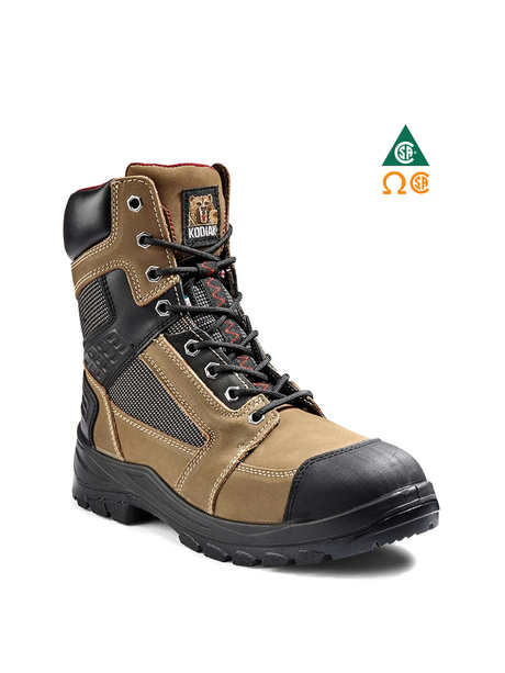 KODIAK REBEL 8″ STEEL TOE WORK BOOTS BROWN 3107SM | KD0209073 Collins Safety