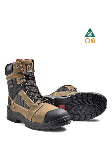KODIAK REBEL 8″ STEEL TOE WORK BOOTS BROWN 3107SM | KD0209073 Collins Safety