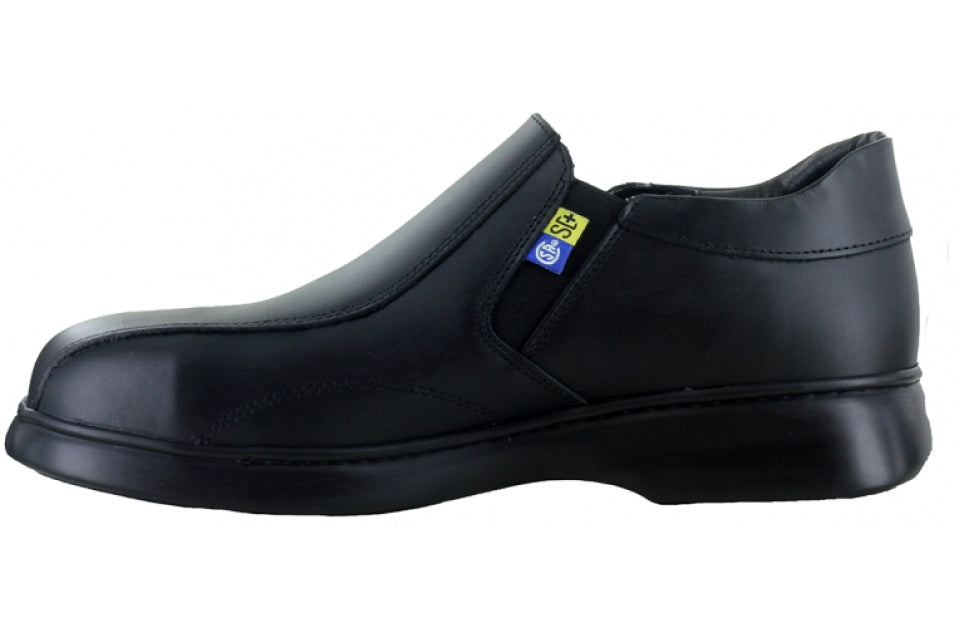 Mellow Walk Patrick Men's Loafer Safety Shoes Black 5142 | Collins