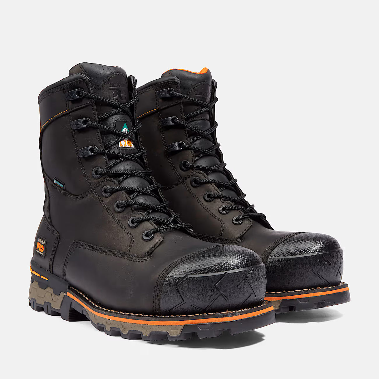 BOTTE DE SÉCURITÉ TIMBERLAND PRO® BOONDOCK 8'' NOIRE AVEC EMBOUT COMPOSITE – TB0A131D001 | TI0209642
