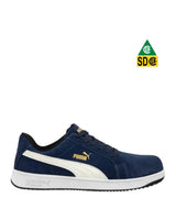 CHAUSSURES DE SÉCURITÉ BASSES PUMA SAFETY ICONIC SUEDE BLEU MARINE, ASTM EH SR | 640023 - PM0202273